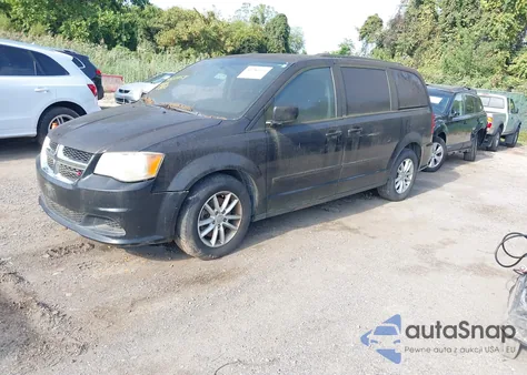 2014 Dodge Grand Caravan Sxt из США, поврежденный, VIN 2C4RDGCGXER206629